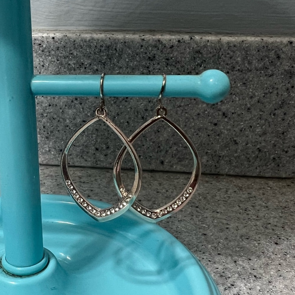 Silver earrings